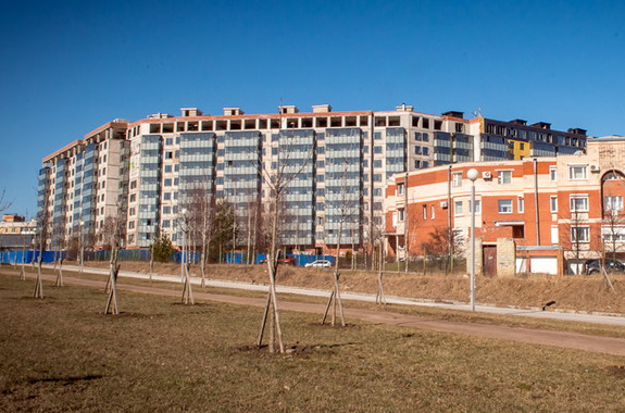 Жилой дом-торчок на улице Архитектора Данини в Пушкине сдали - «Свежие новости строительства»