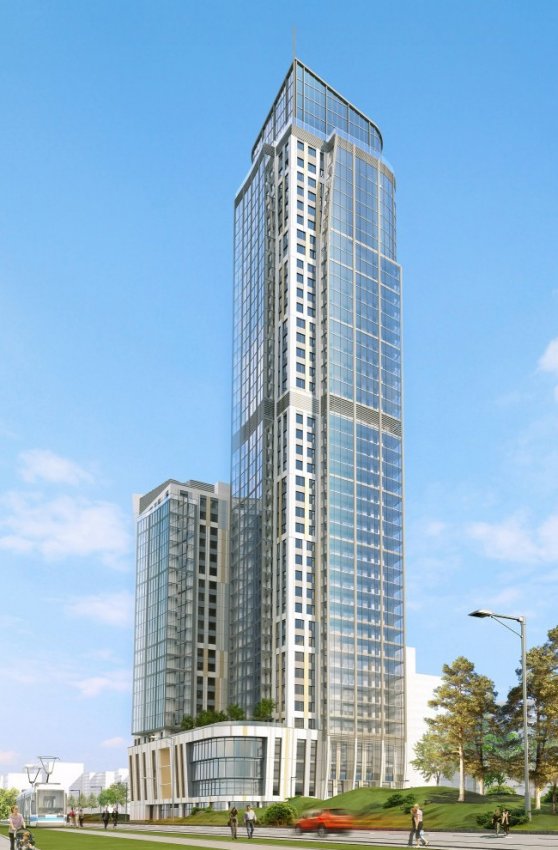 Офисный небоскреб на проспекте Энгельса все-таки построят - «Свежие новости строительства»