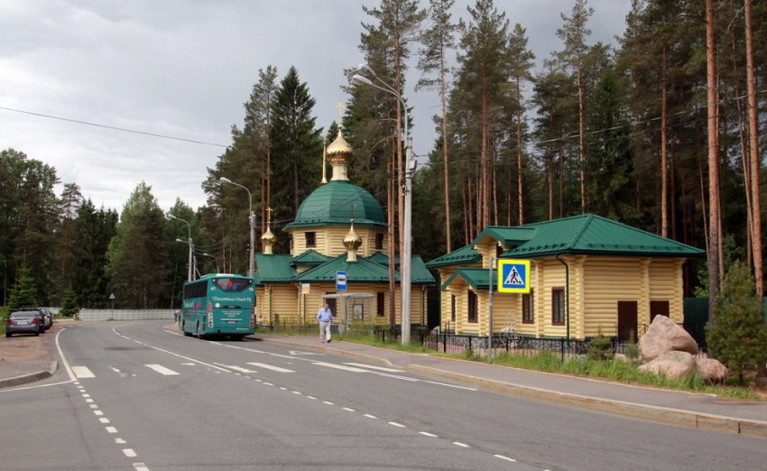 При входе на Левашовское кладбище построили храмовый комплекс - «Свежие новости строительства»