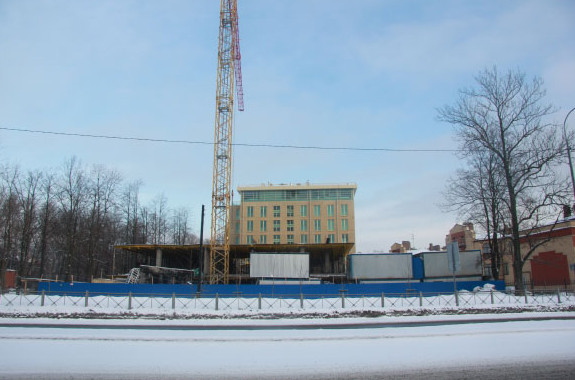 На месте подстанции на Крестовском острове строят апарт-отель - «Свежие новости строительства»