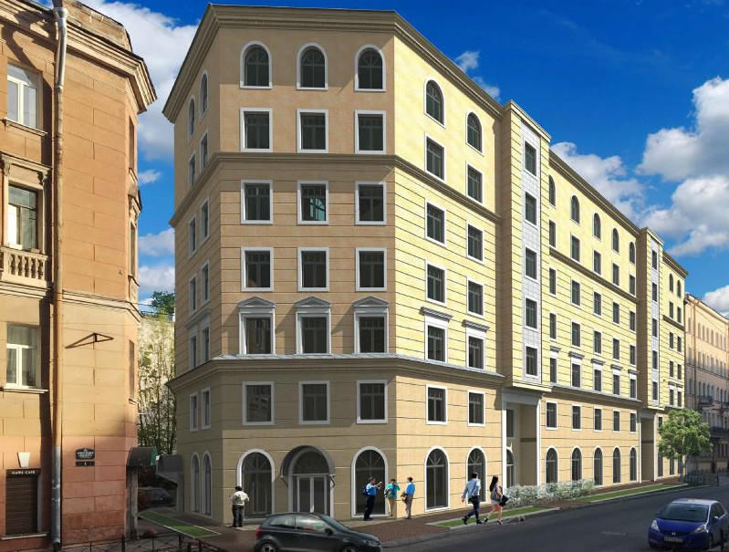 Опубликован проект гостиницы на улице Александра Невского - «Свежие новости строительства»