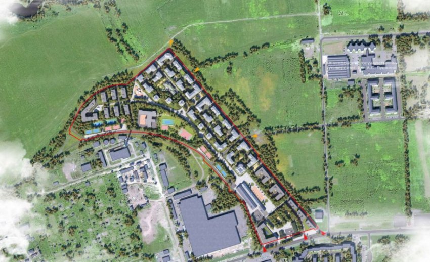 Завод на Кузьминском шоссе в Пушкине застроят жилыми кварталами - «Свежие новости строительства»