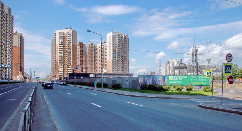 На углу Богатырского и проспекта Испытателей построят офис-утюг - «Свежие новости строительства»