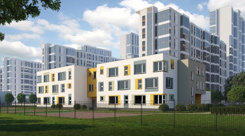 В микрорайоне в Каменке Setl Group взялась за строительство шестого садика - «Свежие новости строительства»