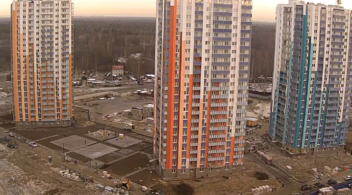 Три высотки «Новой Охты» сдали на улице Корнея Чуковского - «Свежие новости строительства»