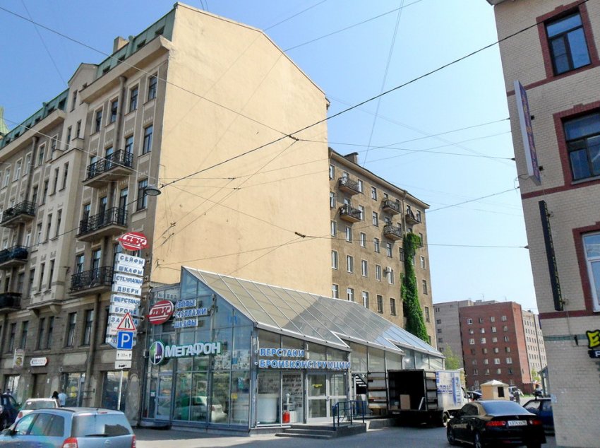 На Лиговском проспекте снесли стекляшку цветочного магазина - «Свежие новости строительства»