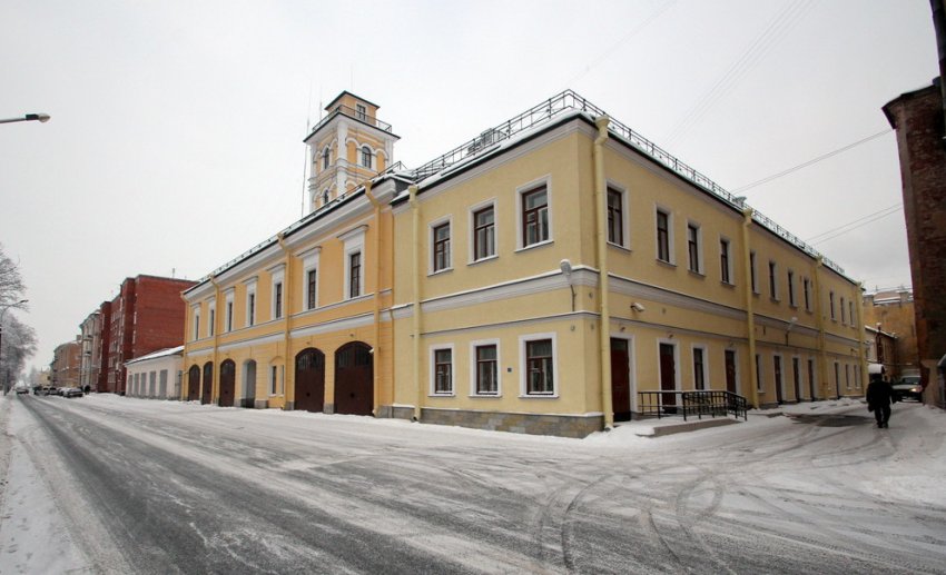 В Кронштадте достроен флигель пожарной части на Карла Маркса - «Свежие новости строительства»
