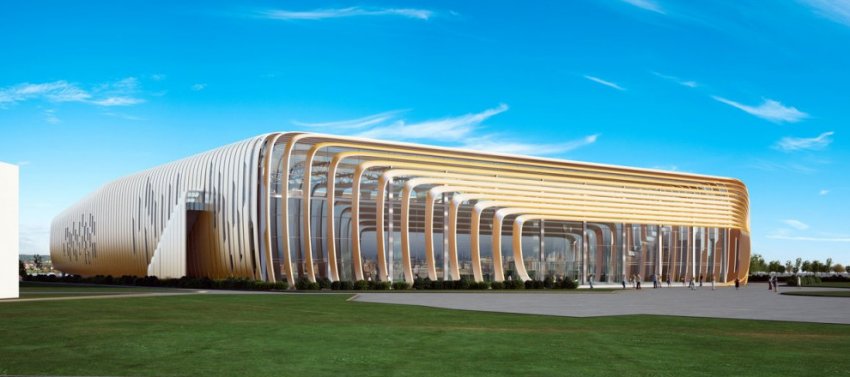 Город отдал часть парка Интернационалистов под океанариум - «Свежие новости строительства»