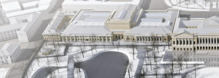 Проект нового здания в Михайловском саду пока остается на бумаге - «Свежие новости строительства»