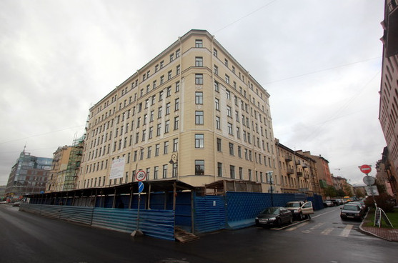 С фасадов дома Павлова на Лиговском проспекте сняли леса - «Свежие новости строительства»