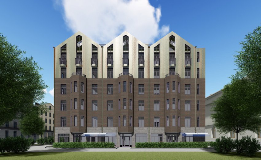 Жилой дом во дворе на Звенигородской построит «Красная стрела» - «Свежие новости строительства»