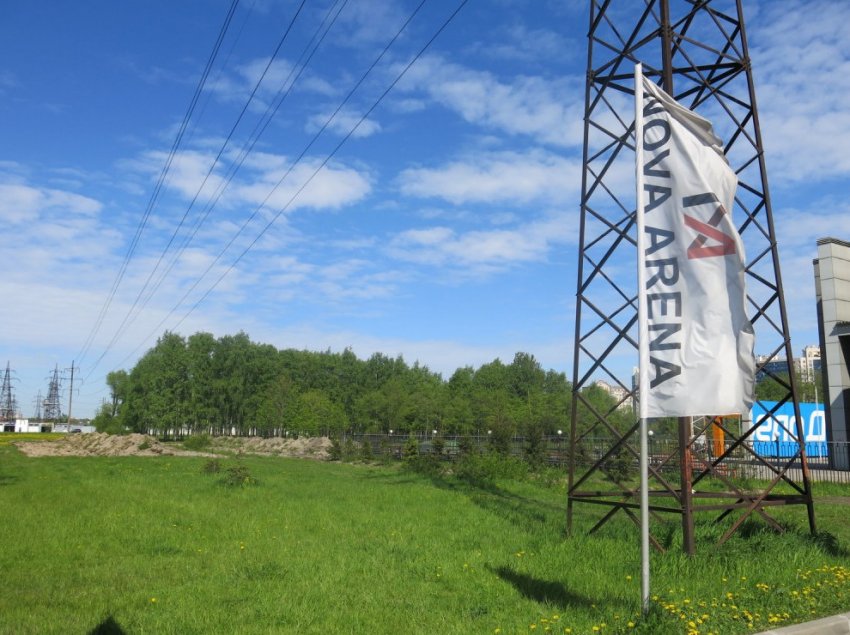 Еще часть Муринского парка застраивают спорткомплексом Nova Arena - «Свежие новости строительства»