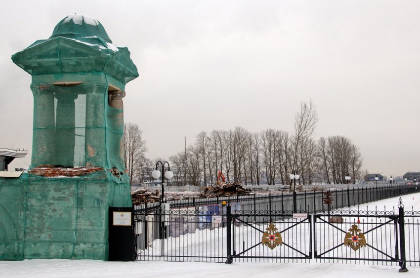 На Шкиперском протоке восстановили дореволюционную ротонду - «Свежие новости строительства»