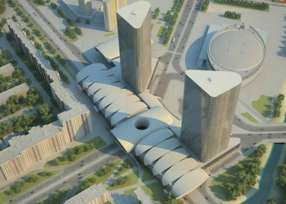 Торговый комплекс Icebridge над улицей Коллонтай начнут строить в 2016 году - «Свежие новости строительства»