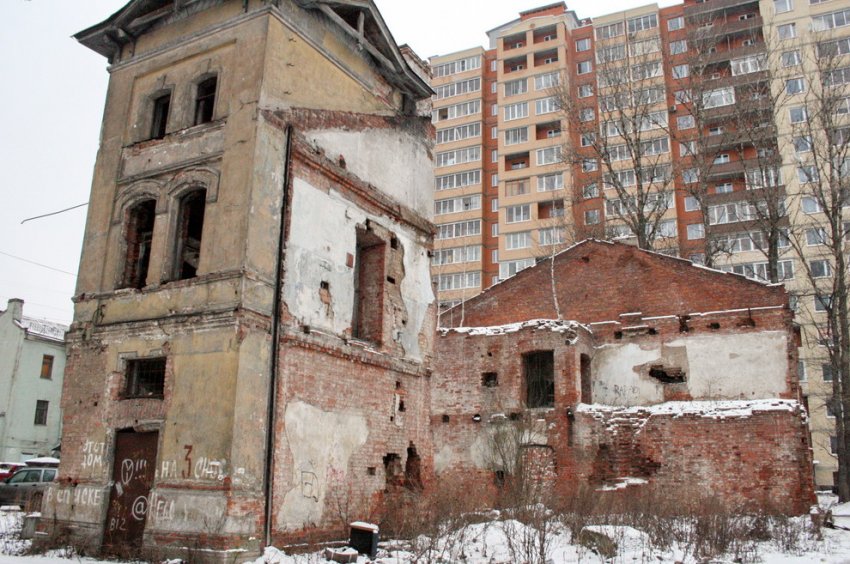 Дом причта в переулке Ногина заменили офисом-гробом - «Свежие новости строительства»