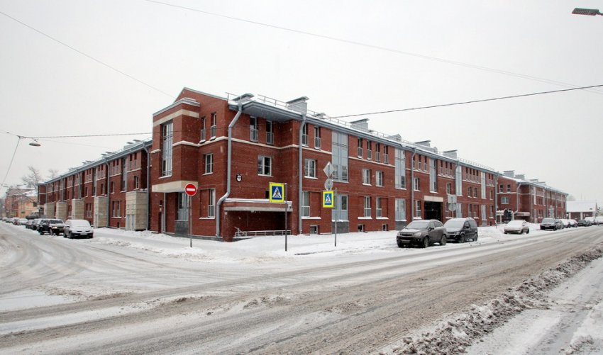 В Кронштадте достроен жилой дом в новом «кирпичном» стиле - «Свежие новости строительства»