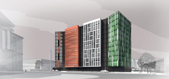 Одобрен проект БЦ на Мельничной, напоминающий о стекле, фаянсе и зеркалах - «Свежие новости строительства»