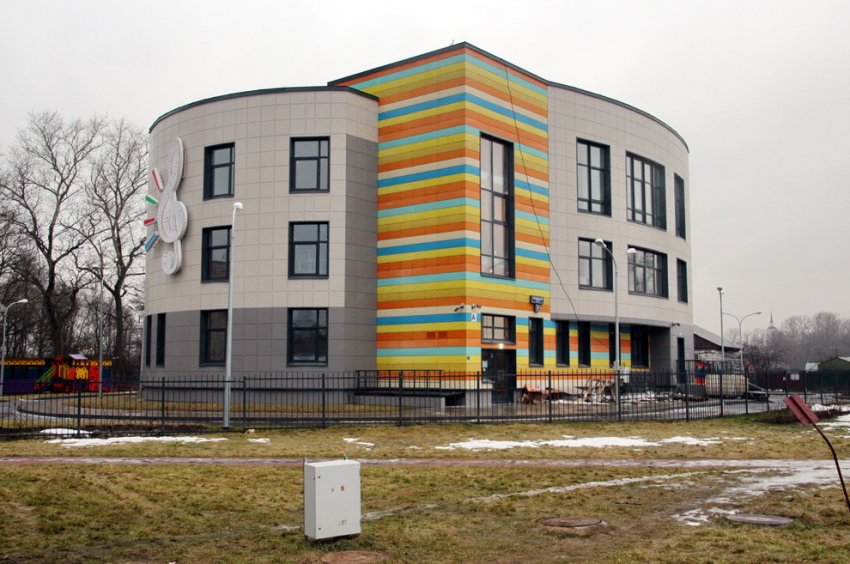 На 2-й Жерновской улице построили овальный детский сад - «Свежие новости строительства»