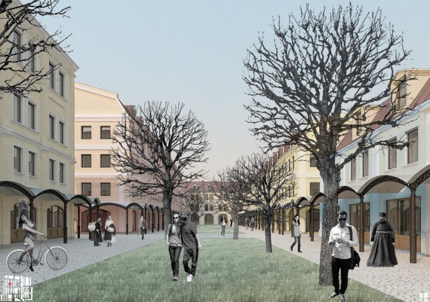 Обнародована новая концепция реконструкции Апраксина двора - «Свежие новости строительства»