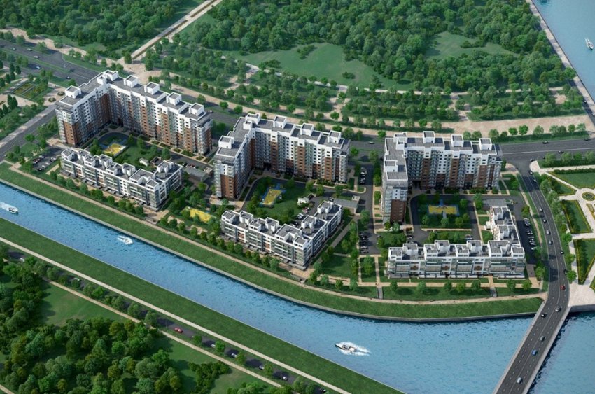 Северный берег Матисова канала застроят разноэтажным жильем - «Свежие новости строительства»