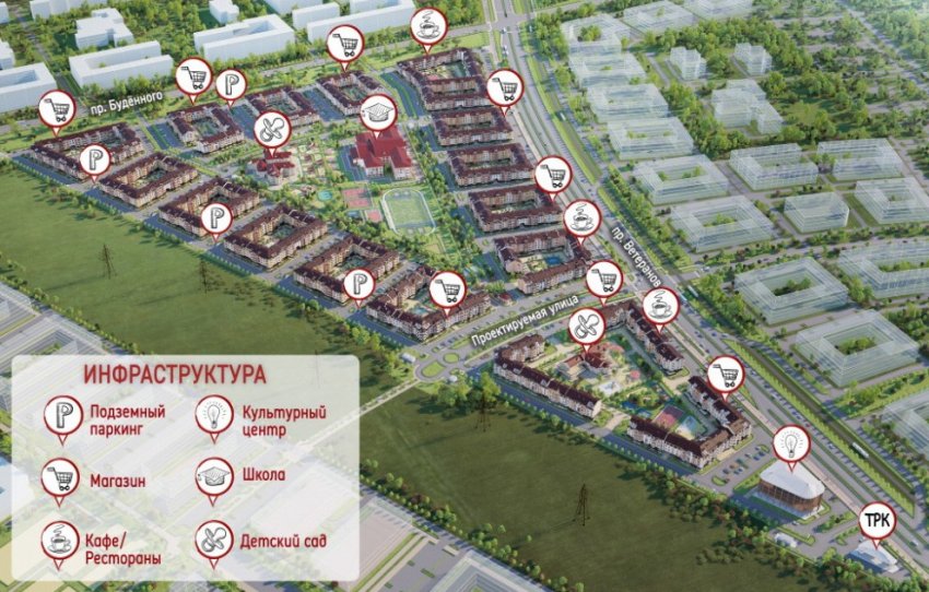 На проспекте Буденного в Стрельне построят малоэтажный жилой квартал - «Свежие новости строительства»