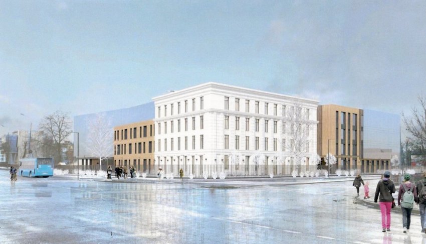 На Крестовском проспекте построят школу в «стиле» хаотизм - «Свежие новости строительства»