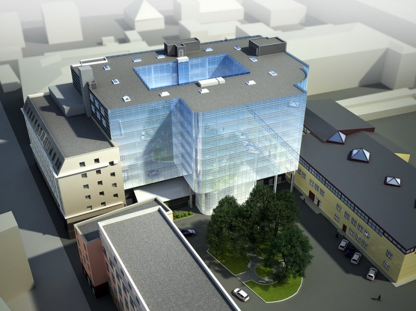 Представлен проект пониженного на этаж бизнес-центра на улице Чапаева - «Свежие новости строительства»