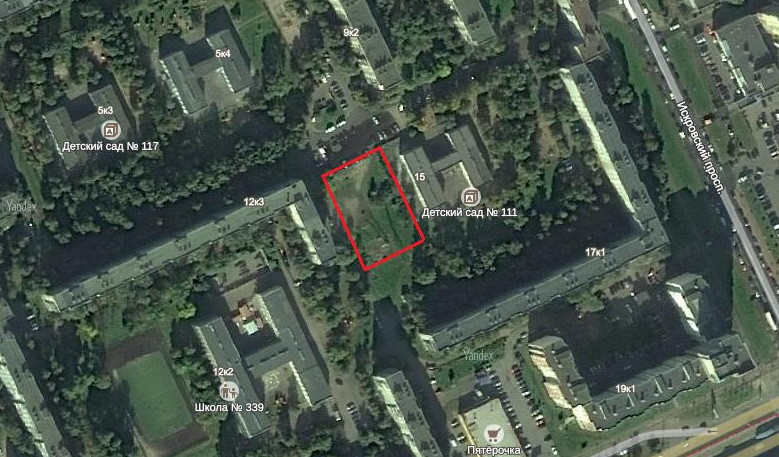 Вместо спортплощадки на Искровском проспекте построят ЖЭК - «Свежие новости строительства»