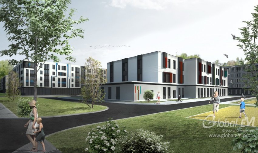 Представлен проект жилого комплекса на Пулковском шоссе в Кокколеве - «Свежие новости строительства»