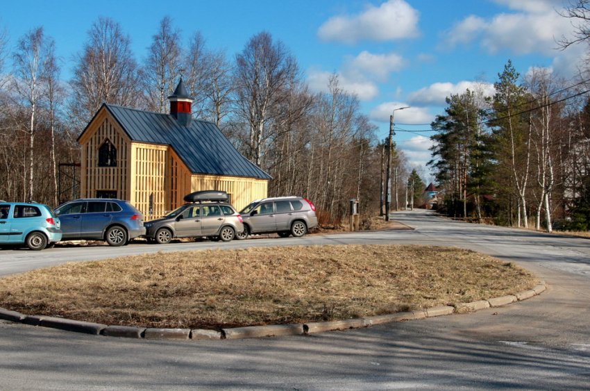 В Белоострове на Сестрорецком шоссе достраивают Алексеевскую церковь - «Свежие новости строительства»