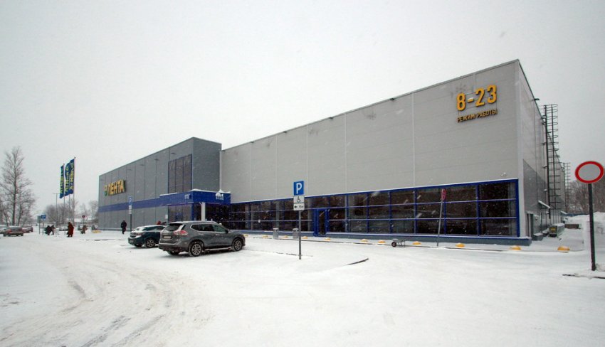 На улице Восстановления в Красном Селе построили «Ленту» - «Свежие новости строительства»