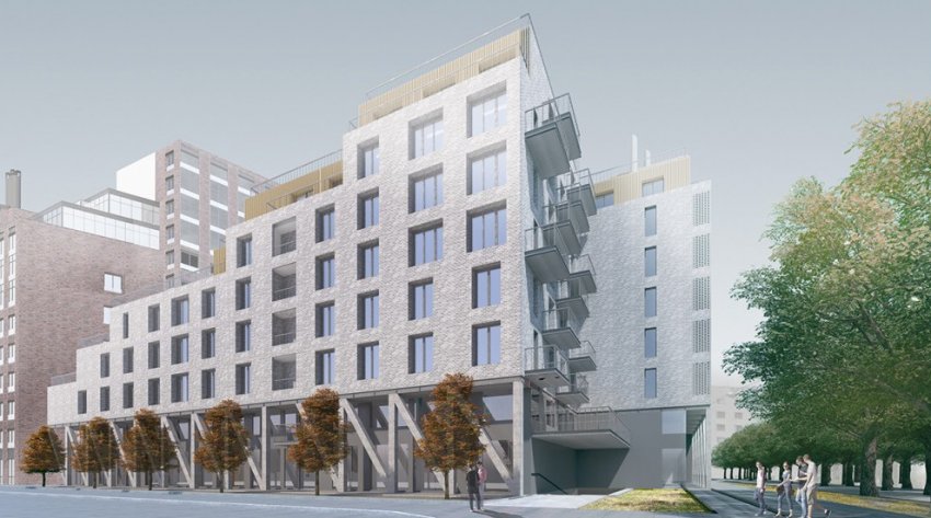 Представлен проект жилого дома во дворах на Большеохтинском - «Свежие новости строительства»