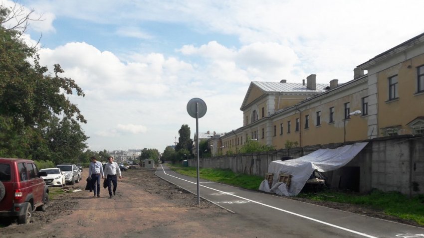 Открыли левый берег Карповки через территорию водно-моторного клуба - «Свежие новости строительства»