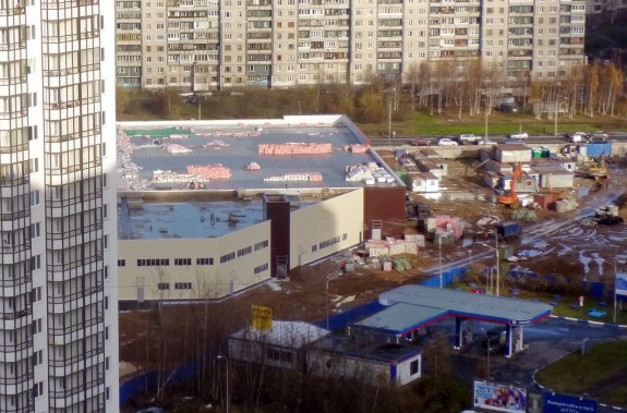 На улице Коллонтай построили супермаркет Spar - «Свежие новости строительства»