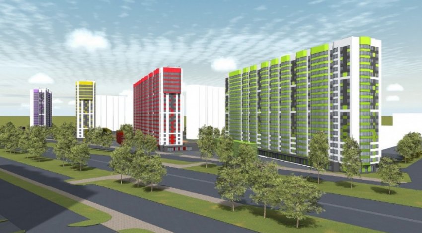 «Лидер групп» показал, как будут выглядеть его жилые коробки на Комендантском - «Свежие новости строительства»