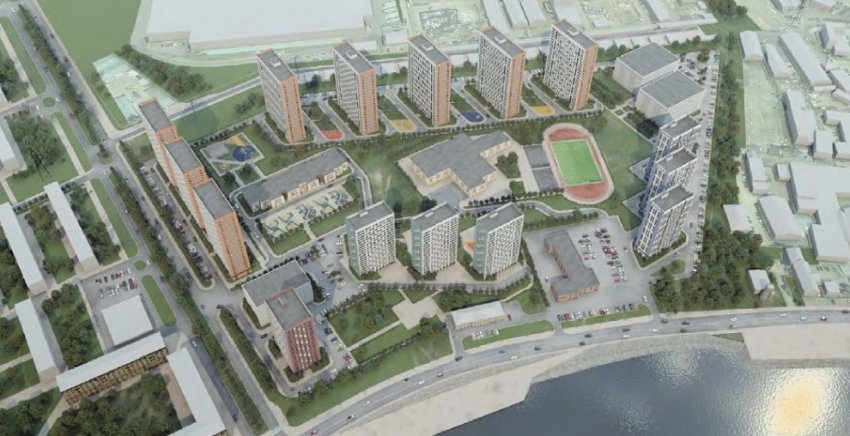 В промзоне на Октябрьской набережной ЛСР построит еще жилья - «Свежие новости строительства»