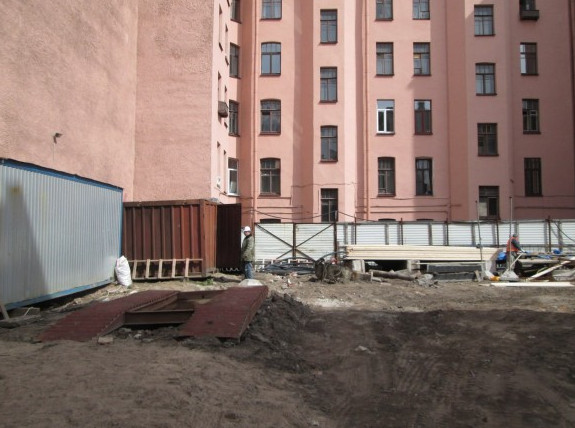 Начались строительные работы на набережной Фонтанки, 161 - «Свежие новости строительства»