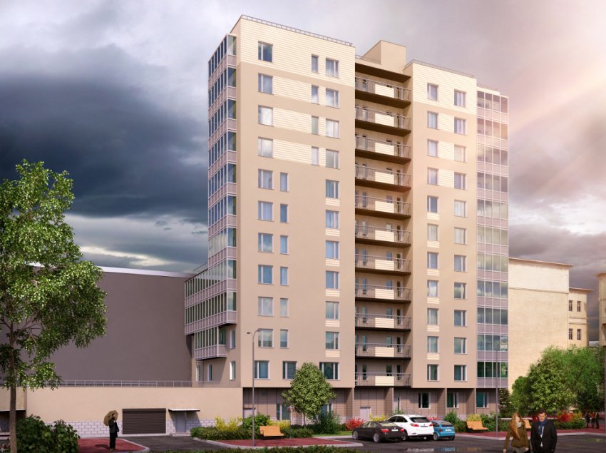 Представлен проект жилого дома во дворе на Тамбовской улице - «Свежие новости строительства»