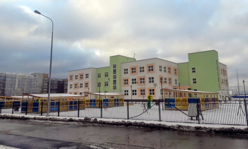 В совхозном поселке южнее Петергофского шоссе построили второй детсад - «Свежие новости строительства»