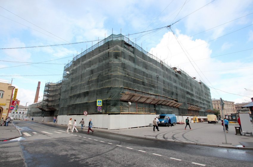 Кировский универмаг надстраивают со стороны Промышленной улицы - «Свежие новости строительства»