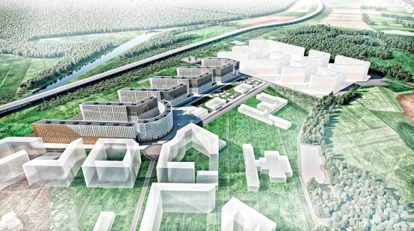 «Росстройинвест» расставит жилые дома вдоль ЗСД в Каменке - «Свежие новости строительства»