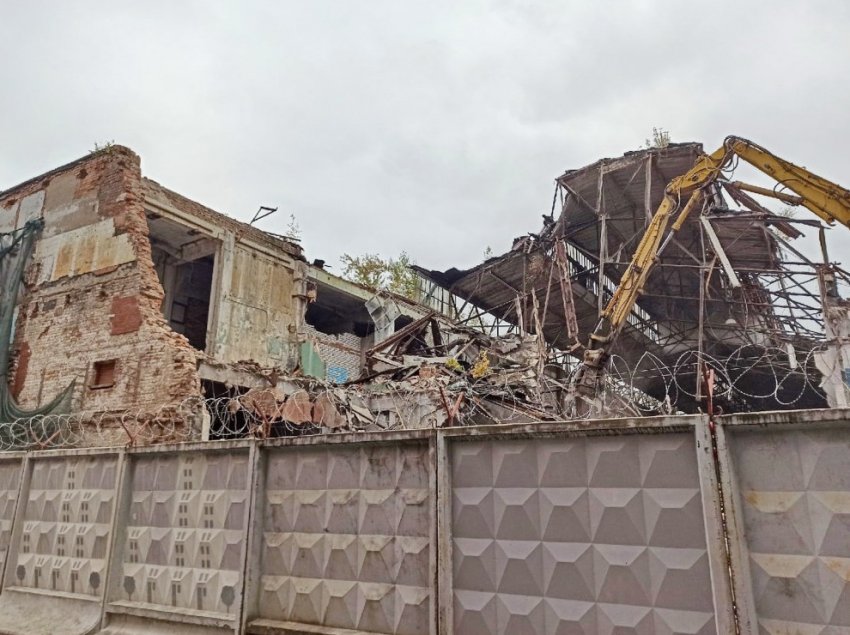 Ремонт канатного цеха на Масляном канале начался с разборки дворовой части - «Свежие новости строительства»