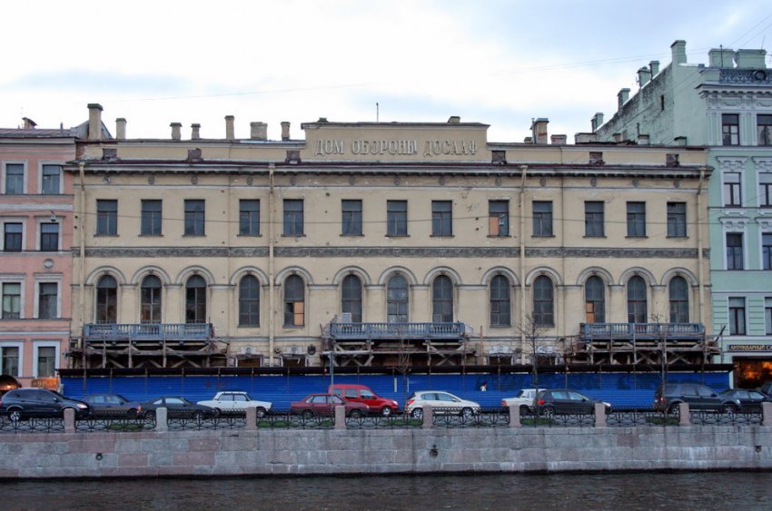 Десять лет не может завершиться реконструкция дома Паниных на Фонтанке - «Свежие новости строительства»