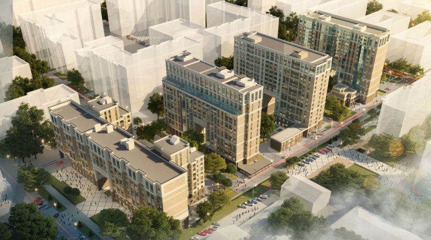 Во дворе станции метро «Фрунзенская» построят новое жилье с детсадом - «Свежие новости строительства»