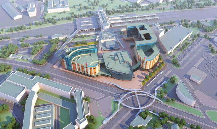 На месте общежитий у Ладожского вокзала построят бизнес-центр в виде буквы J - «Свежие новости строительства»