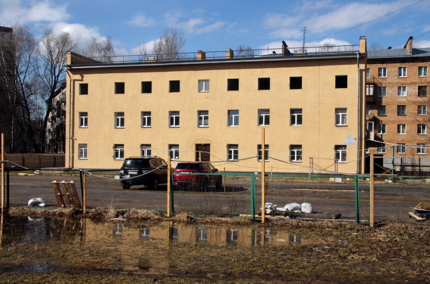 Детсад во дворах на Среднеохтинском заменили жилым домом - «Свежие новости строительства»