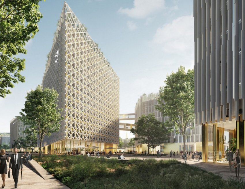 На проспекте Крузенштерна на намыве построят деловой комплекс - «Свежие новости строительства»