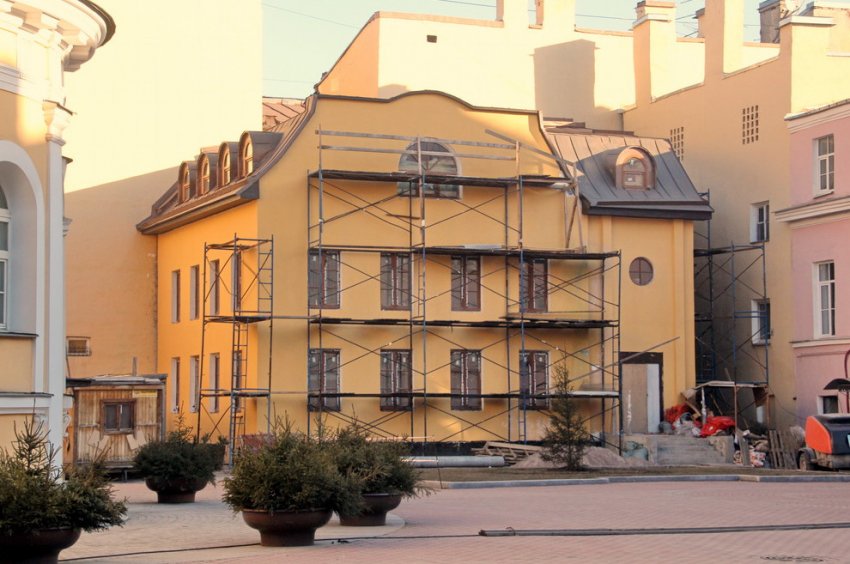 Почти завершилась стройка флигеля Симеоновской церкви на Белинского - «Свежие новости строительства»