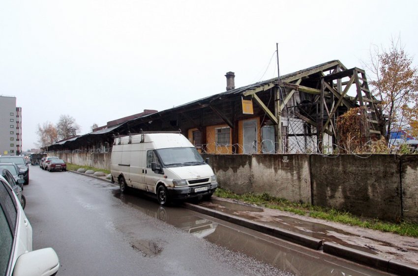 На Военной улице снесли старинный пакгауз Московского вокзала - «Свежие новости строительства»