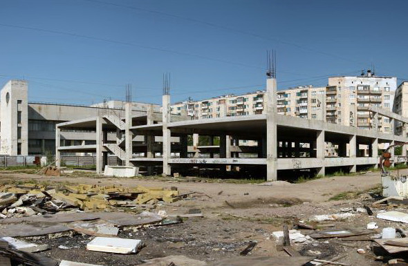 Недостроенный паркинг на проспекте Сизова завершат - «Свежие новости строительства»